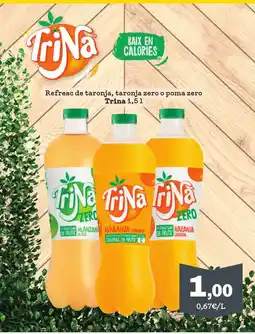 Sorli TRINA Refresc de taronja, taronja zero o poma zero oferta