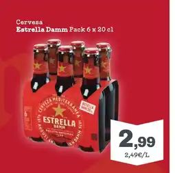 Sorli ESTRELLA DAMM Cervesa oferta