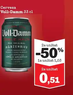 Sorli VOLL-DAMM Cervesa oferta