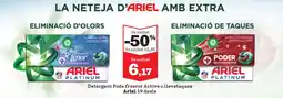 Sorli ARIEL Detergent Pods frescor Active o llevataques oferta