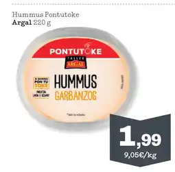 Sorli ARGAL Hummus Pontutoke oferta
