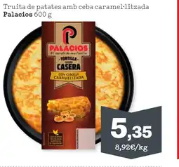 Sorli PALACIOS Truita de patates amb ceba caramel·litzad oferta
