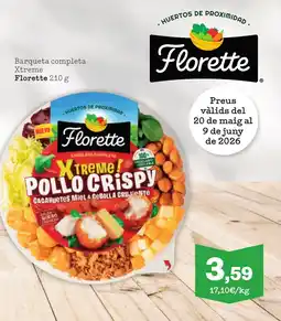 Sorli FLORETTE Barqueta completa Xtreme oferta