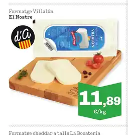 Sorli EL NOSTRE Formatge Villalón oferta