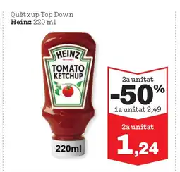 Sorli HEINZ Quètxup Top Down oferta