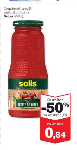 Sorli SOLIS Tomàquet fregit amb oli d'oliva oferta