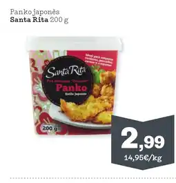 Sorli SANTA RITA Panko japonès oferta