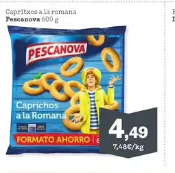Sorli PESCANOVA Capritxos a la romana oferta