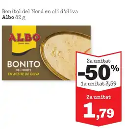 Sorli ALBO Bonítol del Nord en oli d'oliva oferta