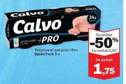 Sorli CALVO Tonyina al natural +Pro oferta