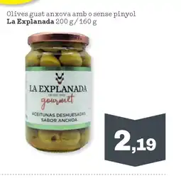 Sorli LA EXPLANADA Olives gust anxova amb o sense pinyol oferta