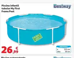 Alcampo BESTWAY Piscina infantil tubular My First Frame Pool oferta