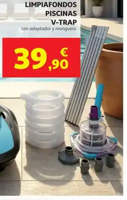 Alcampo Limpiafondos piscinas v-trap oferta