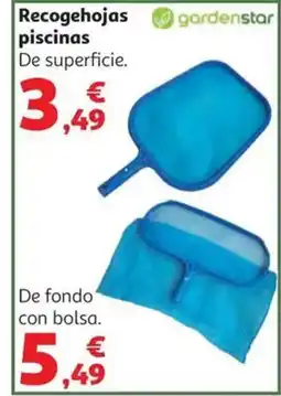 Alcampo GARDENSTAR Recogehojas piscinas oferta