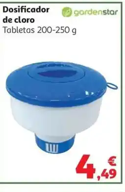 Alcampo GARDENSTAR Dosificador de cloro oferta