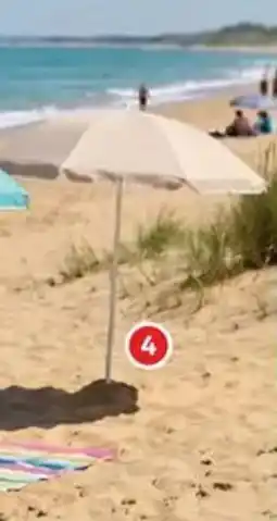 Alcampo Parasol protección UV+30 oferta