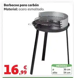 Alcampo Barbacoa para carbón oferta