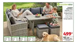 Alcampo GARDENSTAR Conjunto montreal oferta