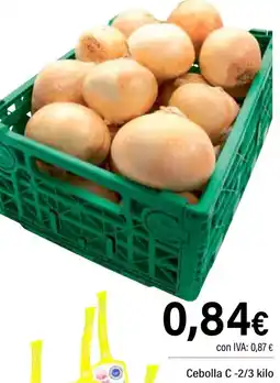 Cash Ifa Cebolla C-2/3 kil oferta