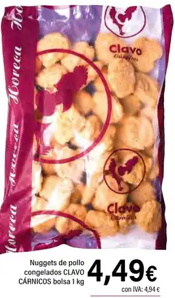 Cash Ifa CLAVO CÁRNICOS Nuggets de pollo congelados oferta