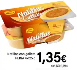 Cash Ifa REINA Natillas con galleta oferta