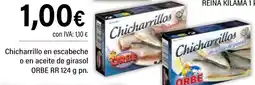 Cash Ifa ORBE RR Chicharrillo en escabeche o en aceite de girasol oferta