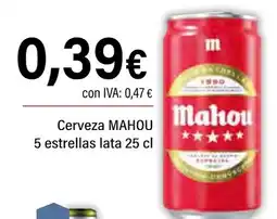 Cash Ifa MAHOU Cerveza 5 estrellas oferta