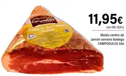 Cash Ifa CAMPODULCE Medio centro de jamón serrano bodega oferta