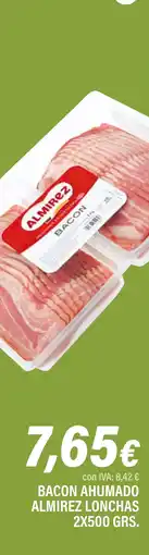 Cash Ifa ALMIREZ Bacon ahumado lonchas oferta