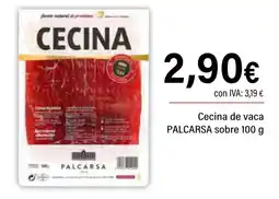 Cash Ifa PALCARSA Cecina de vaca sobre oferta