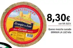 Cash Ifa GRANJA LA LUZ Queso mezcla curado oferta