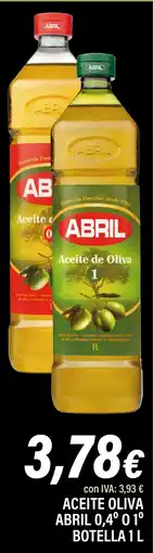 Cash Ifa ABRIL Aceite oliva 0,4° 0 1° oferta