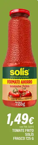 Cash Ifa SOLÍS Tomate frito frasco oferta