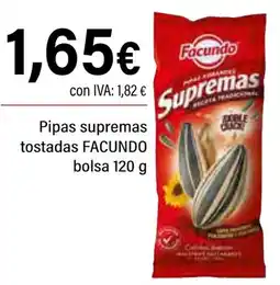Cash Ifa FACUNDO Pipas supremas tostadas oferta