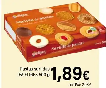 Cash Ifa IFA ELIGES Pastas surtidas oferta