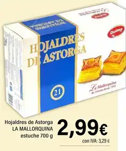 Cash Ifa LA MALLORQUINA Hojaldres de Astorga estuche oferta