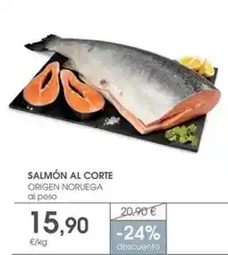 Supermercados Plaza Origen - salmón al corte oferta