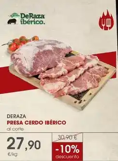 Supermercados Plaza Deraza - pera iberico oferta