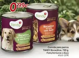 Alsara Supermercados Tandy - comida para perros bocaditos oferta