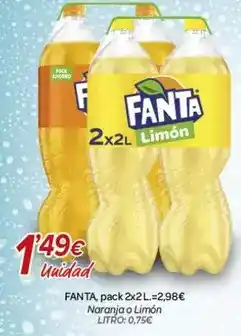 Alsara Supermercados Fanta - naranja o limón oferta