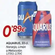 Alsara Supermercados Aquarius - naranja, limón o melocotón oferta