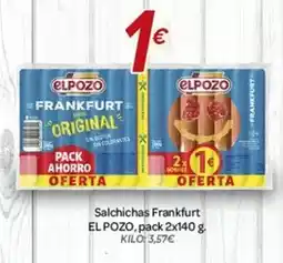 Alsara Supermercados Elpozo - salchichas frankfurt oferta