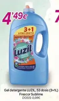 Alsara Supermercados Luzil - gel detergente frescor sublime oferta