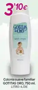 Alsara Supermercados Gotitas de oro - colonia suave familiar oferta