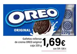 Cash Ifa OREO Galletas rellenas de crema original caja oferta