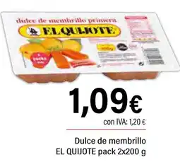 Cash Ifa EL QUIJOTE Dulce de membrillo oferta