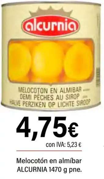 Cash Ifa ALCURNIA Melocotón en almíbar oferta