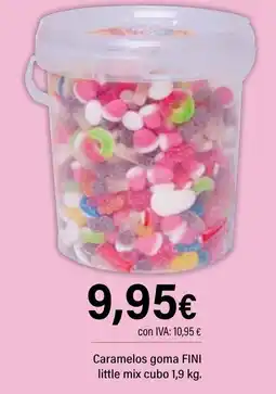 Cash Ifa FINI Caramelos goma little mix cubo oferta