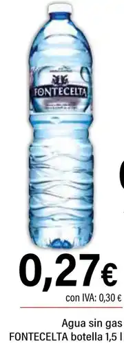 Cash Ifa FONTECELTA Agua sin gas oferta
