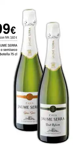Cash Ifa JAUME SERRA Cava brut nature o semiseco oferta